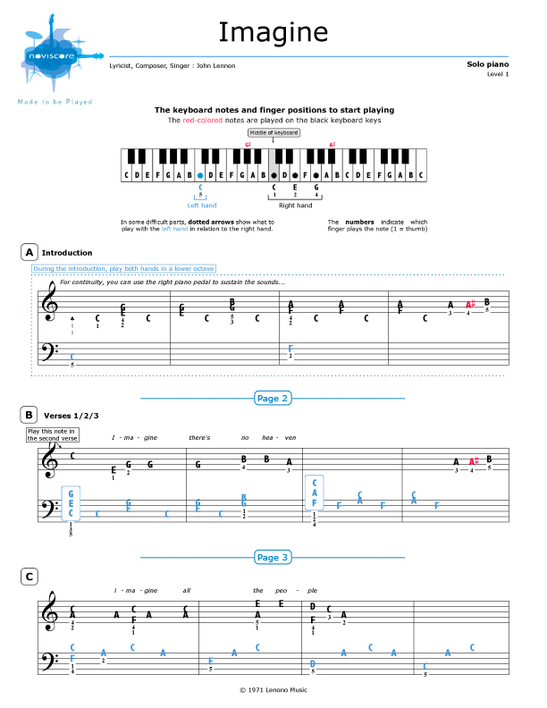 Free Printable Imagine Piano Sheet Music Easy John Lennon Imagine Sheet Music Easy Piano In C free-printable-imagine-piano-sheet-music-easy-john-lennon-imagine-sheet-music-easy-piano-in-c